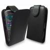 Leather Flip/Case For Blackberry Curve 9320 Black (OEM)